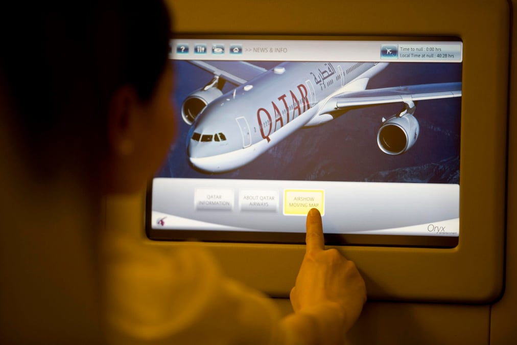 From Doha to Gatwick and Cardiff