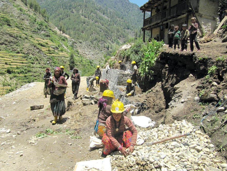In Nepal women hold up more than half the sky