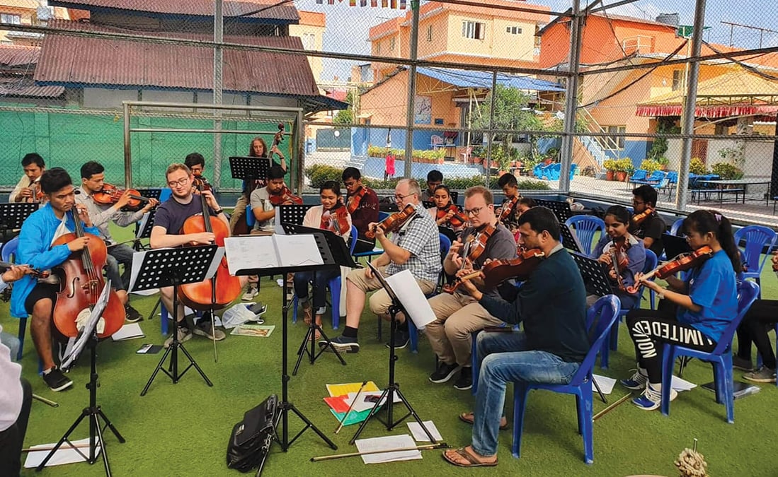Nepal-Norway orchestra finds harmonies