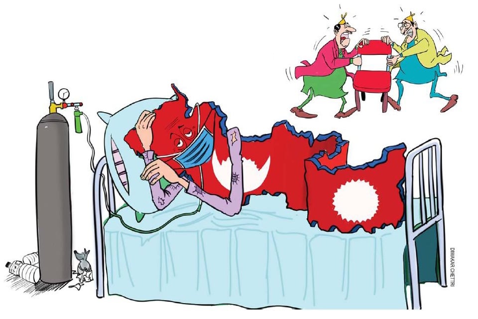 Nepal is a hotbed of virus and politics