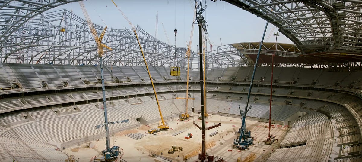 “Pay Qatar's World Cup workers”