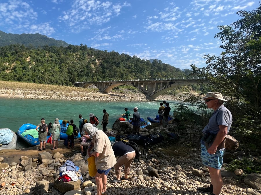 The Babai River journey starts at Chepang on the road from Nepalgunj to Surket. Photo: LISA CHOEGYAL