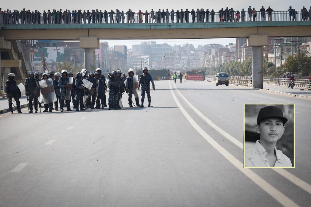Sujan Rawat was one of the two people killed in the Balkumari EPS protest on Friday. Photos: GOPEN RAI