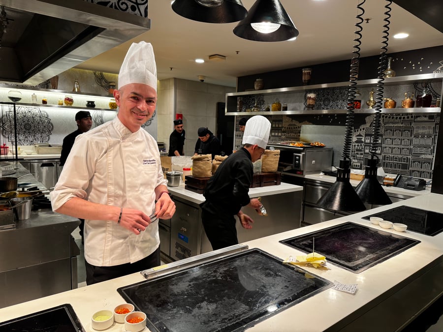 Chef Fabrizio Berretta at Hyatt Place.