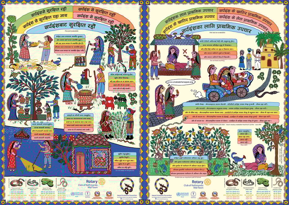 A crusade to prevent snakebite casualties