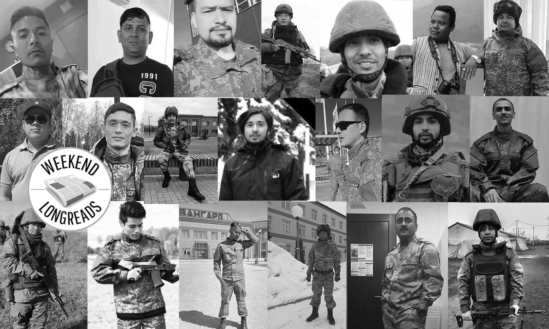 Twenty-two of the Nepalis killed in the Russian Army.