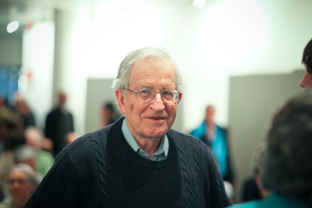 Noam Chomsky in 2010. Photo: WIKIPEDIA