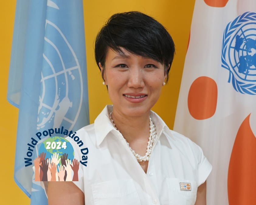 UNFPA Country Representative Won Young Hong. Photo: UNFPA ASIA