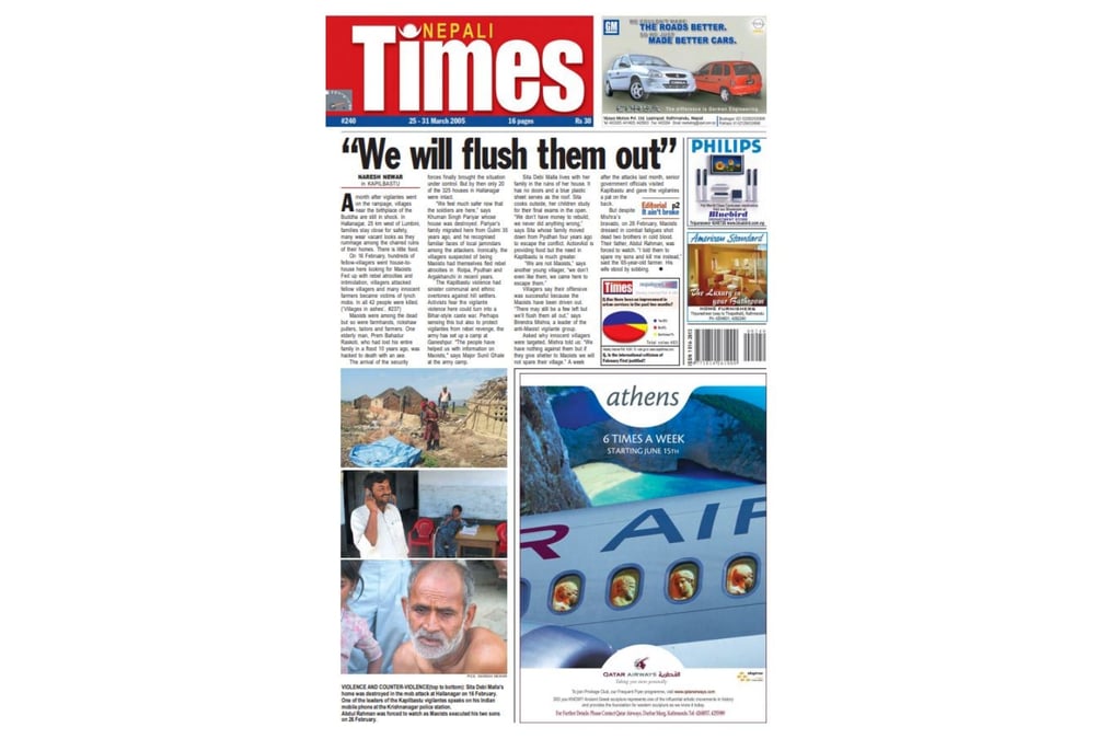 Nepali Times issue #240 25-31 March 2005