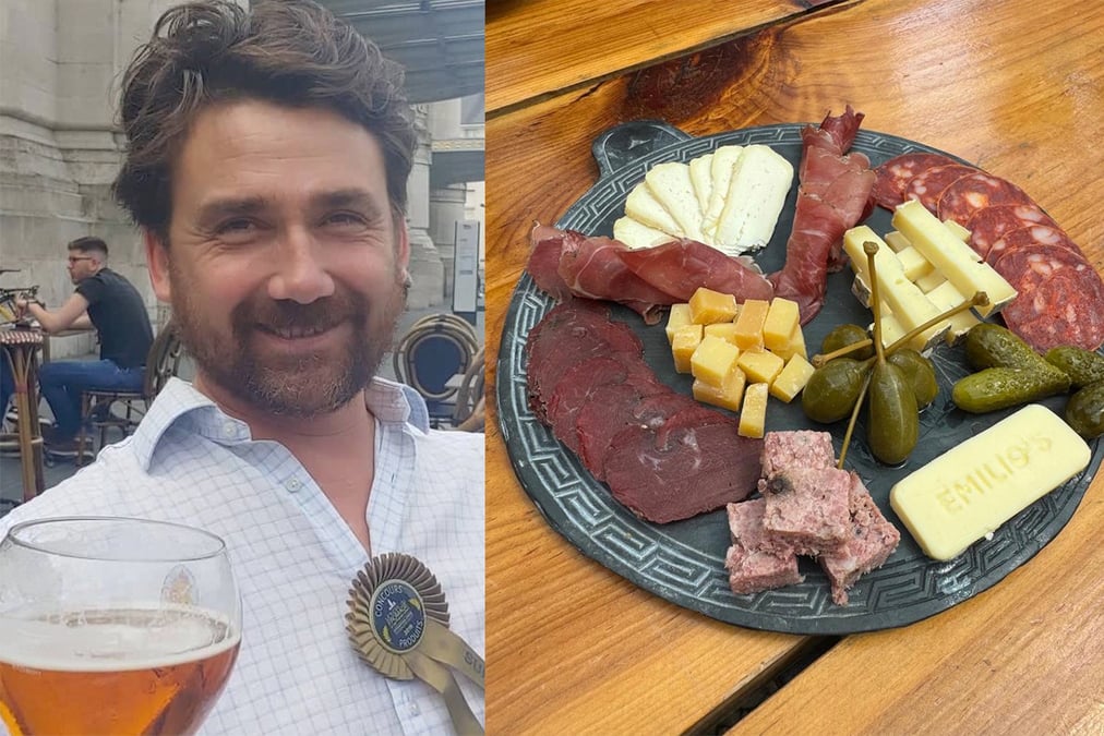 Fromage, vin et charcuterie Népalais
