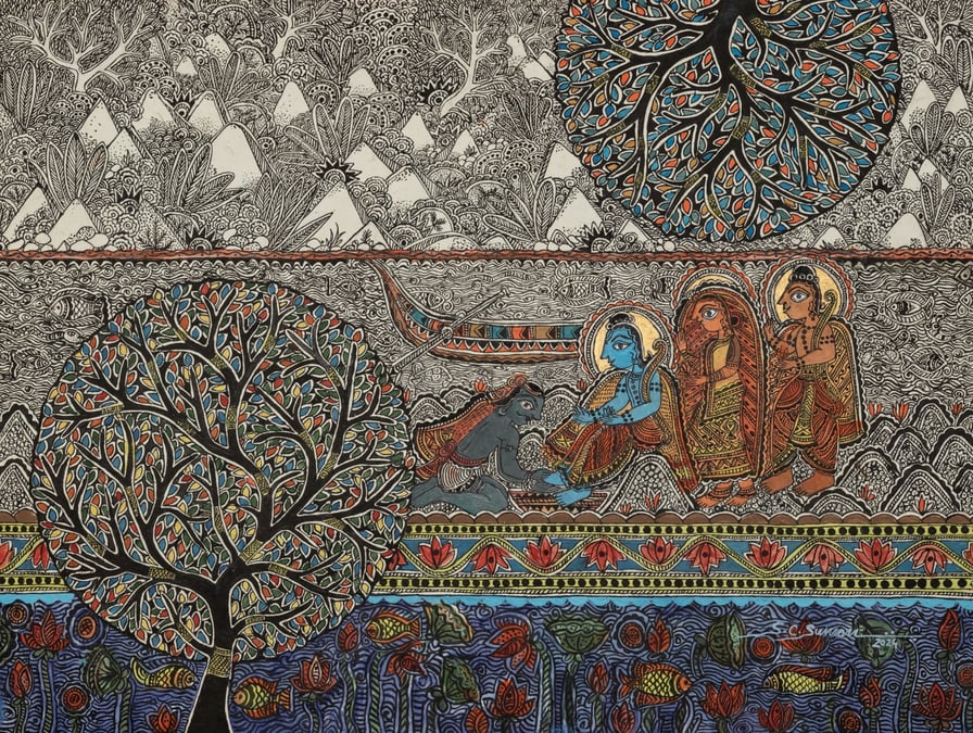 Pilgrimage to the Mithila cosmos
