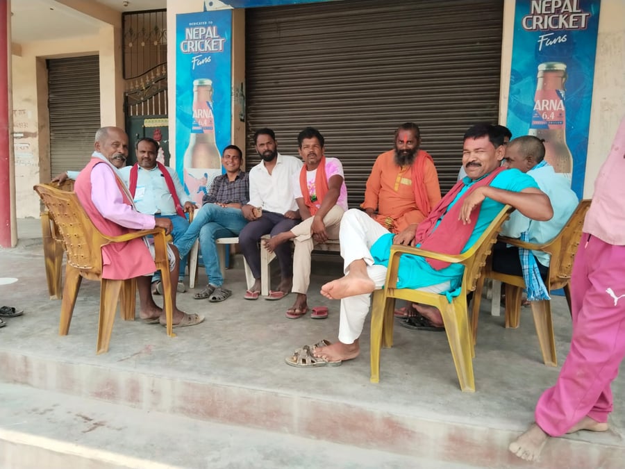 Voters in Sarlahi on election day 5 March. Photo: AYUSHA CHALISE