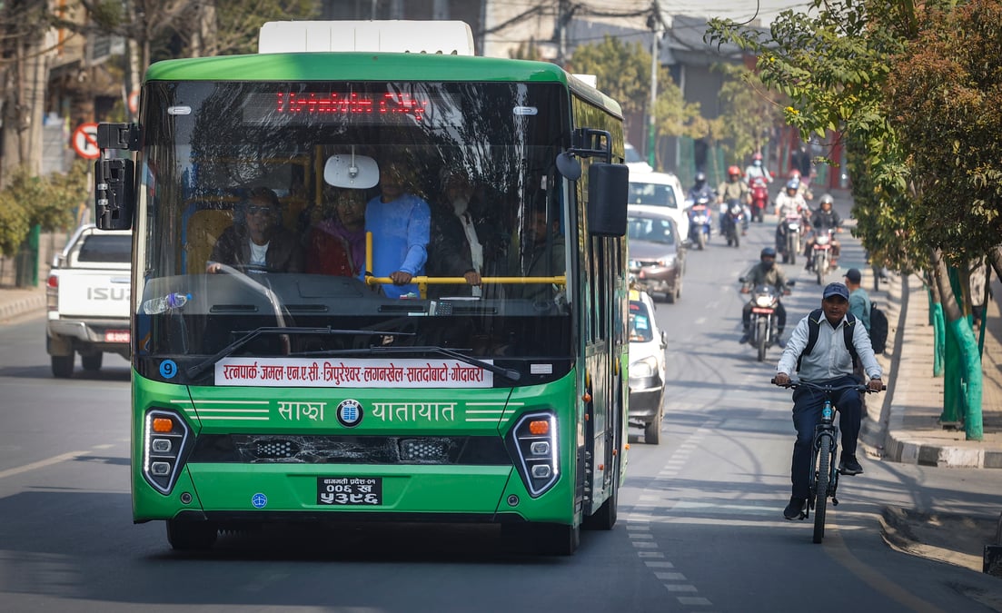 RENEWABLE ECONOMY: The fuel crisis due to the West Asia war should prompt the new RSP government to strategise increasing electrification of transportation and cooking. Photo: GOPEN RAI / NEPALI TIMES ARCHIVE