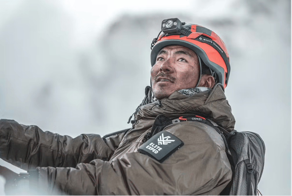 Mingma David Sherpa, Nepal’s first mountaineer to be nominated to Parliament.