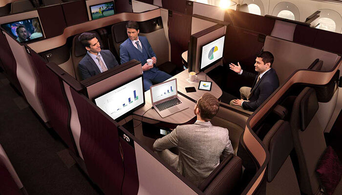 Luxurious flights