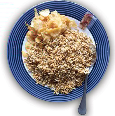 Nepalis binge on junk foods the West rejected...