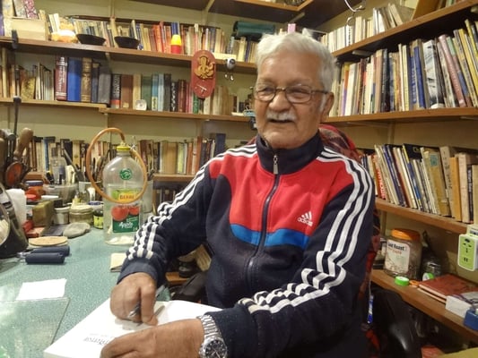 Manujbabu Mishra's expression