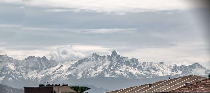 When Kathmandu is clear