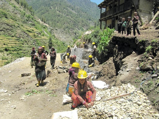 In Nepal women hold up more than half the sky