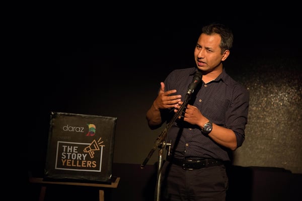 They have stories to yell