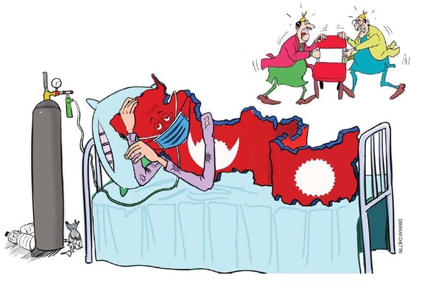 Nepal is a hotbed of virus and politics