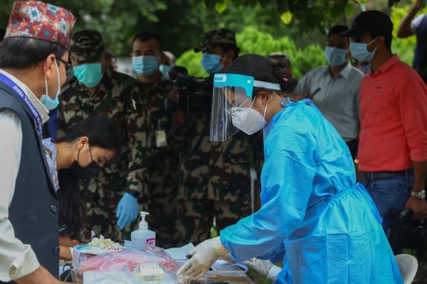 Nepal’s doctors are like soldiers fighting a war