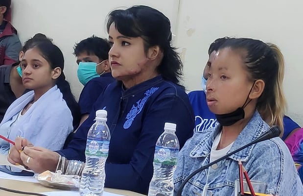 The prolonged trauma of acid attack survivors