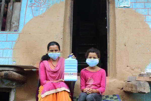 Nepal’s out-of-school children get food at home