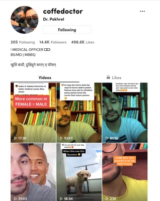 Huge uptick in TikTok during Nepal lockdown