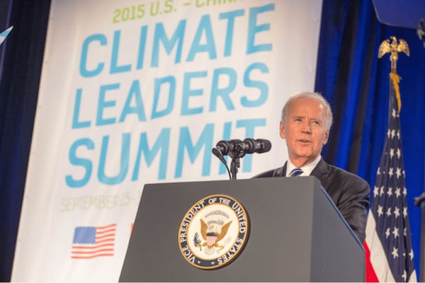 The right climate for Joe Biden