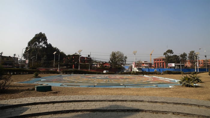 “Sight for sore eyes in Kathmandu”