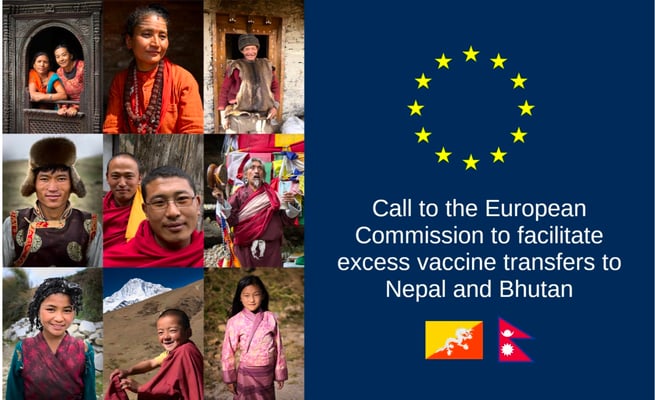 Nepal-Bhutan vaccine appeal to European Commission