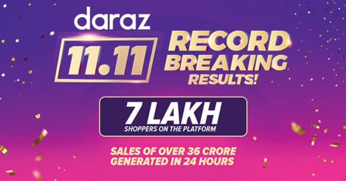 Daraz's record sales