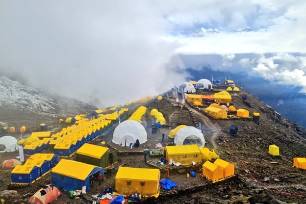 Peak climbing season in Nepal