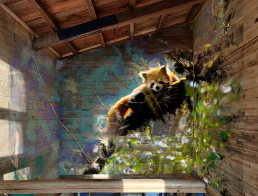 The Red Panda House