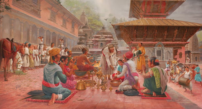 History on canvas