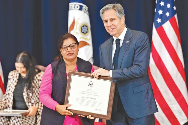 Saraswati casts net wide for justice