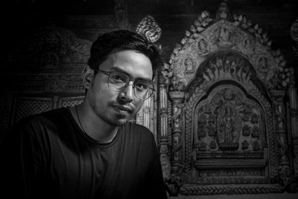 Manish Dhoju in hyperrealism