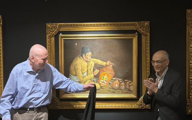 Painting a painter