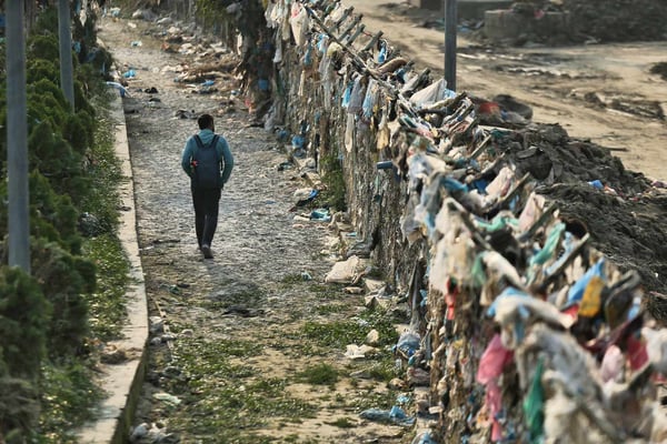 Kathmandu’s flood exposes garbage crisis