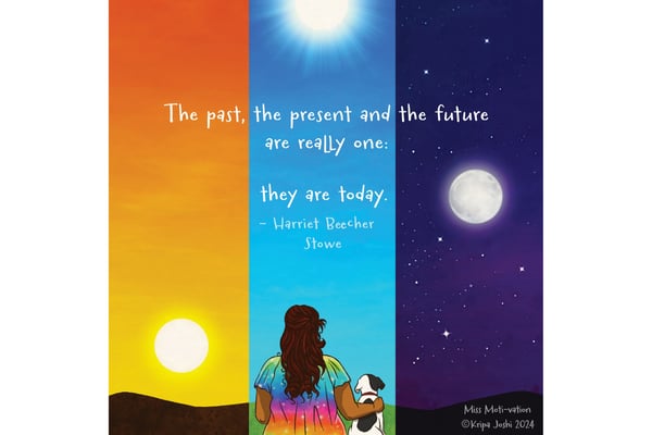 The past, the present, and the future are really one