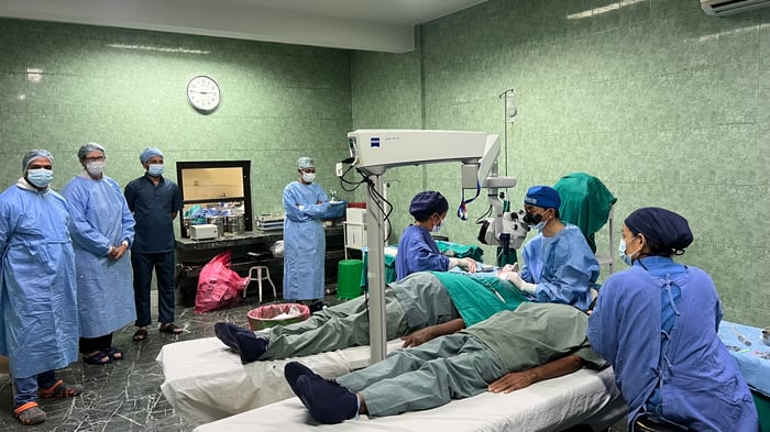 The gift of sight in Hetauda