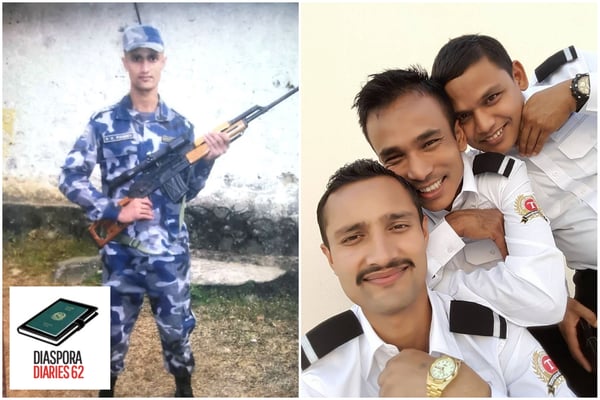 Away from home when Nepal shook