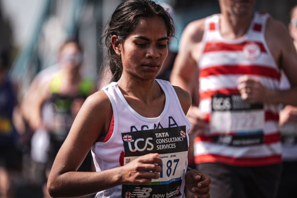 Asma BK hits the ground running