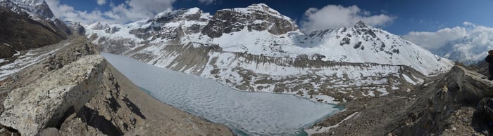 Mapping Kangchenjunga glacial flood risk