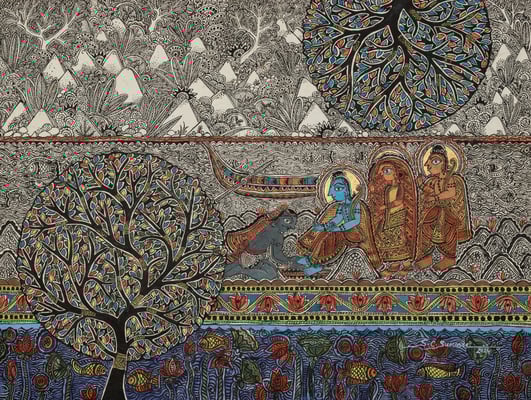 Pilgrimage to the Mithila cosmos