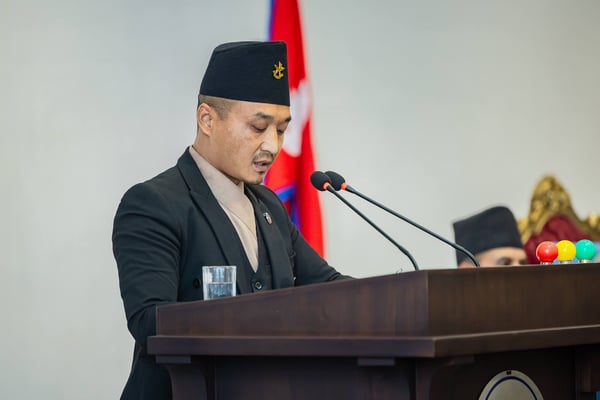 Home Minister Sudan Gurung resigns