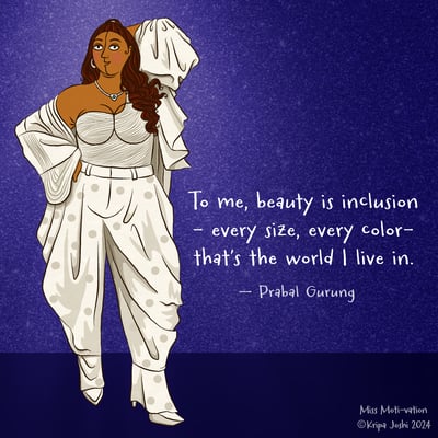 Beauty is inclusion