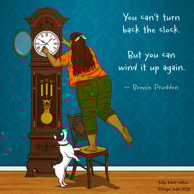 You can't turn back the clock