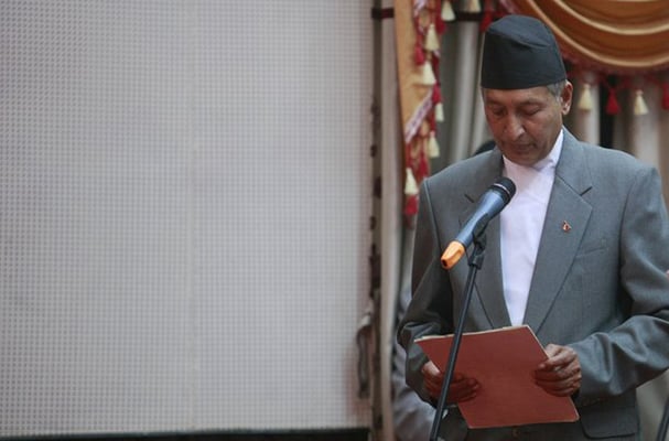 Yuba Raj Khatiwada’s turn